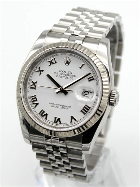 rolex datejust 11624|Rolex Datejust 116234 stainless steel.